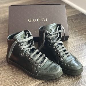 Gucci High top sneaker Mens 7 1/2